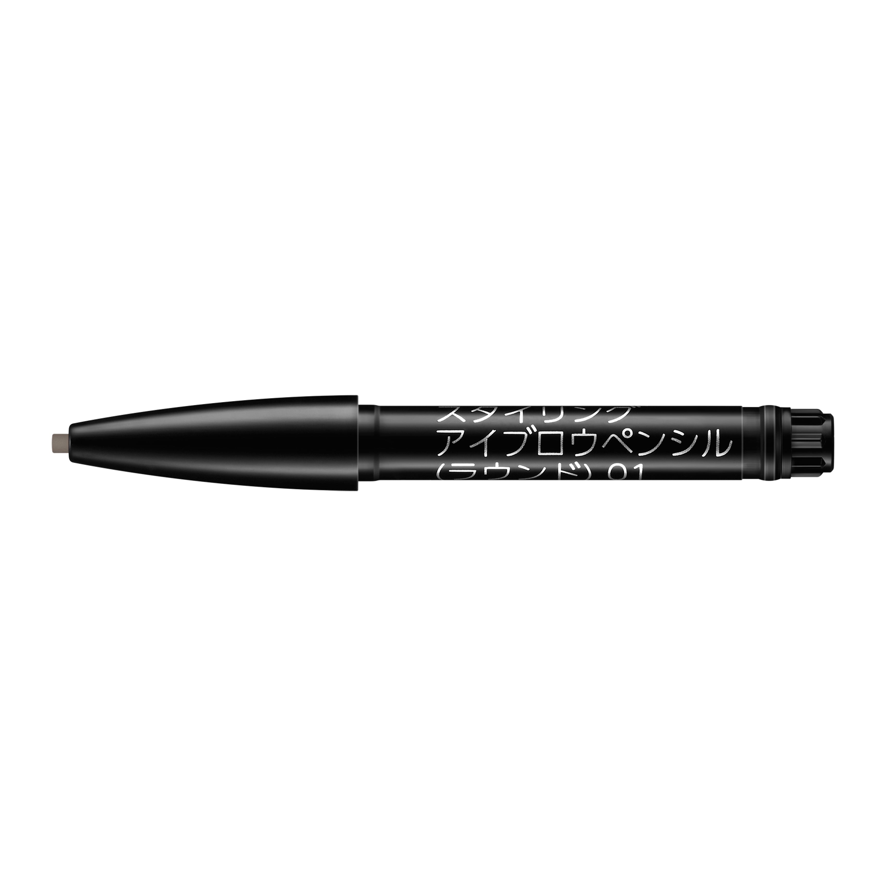 スタイリングアイブロウペンシル(ラウンド) 01 Charcoal Brown