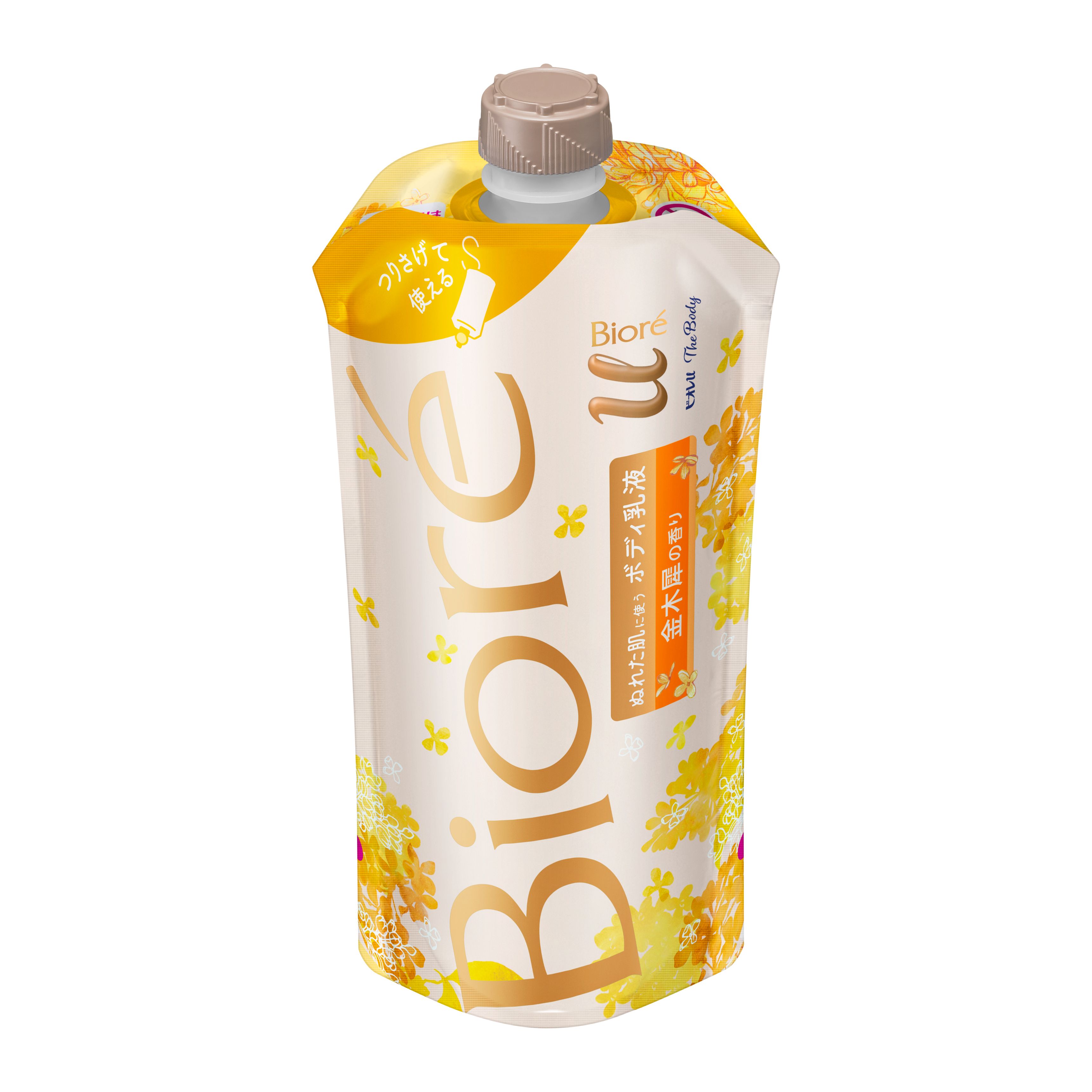 花王｜产品信息｜ビオレu ザボディぬれた肌に使うボディ乳液金木犀の