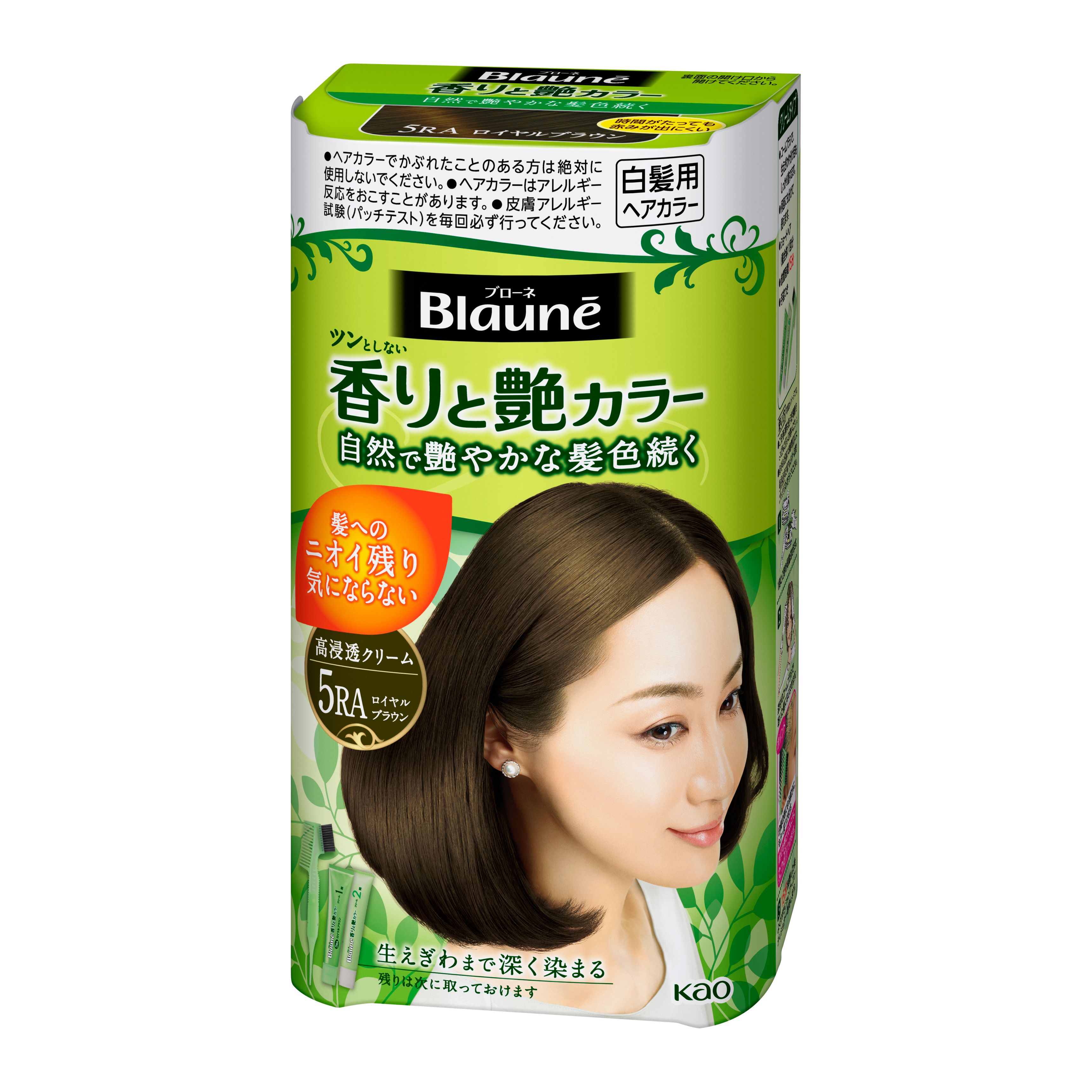 ブローネ 香りと艶カラー クリーム 5RA ロイヤルブラウン