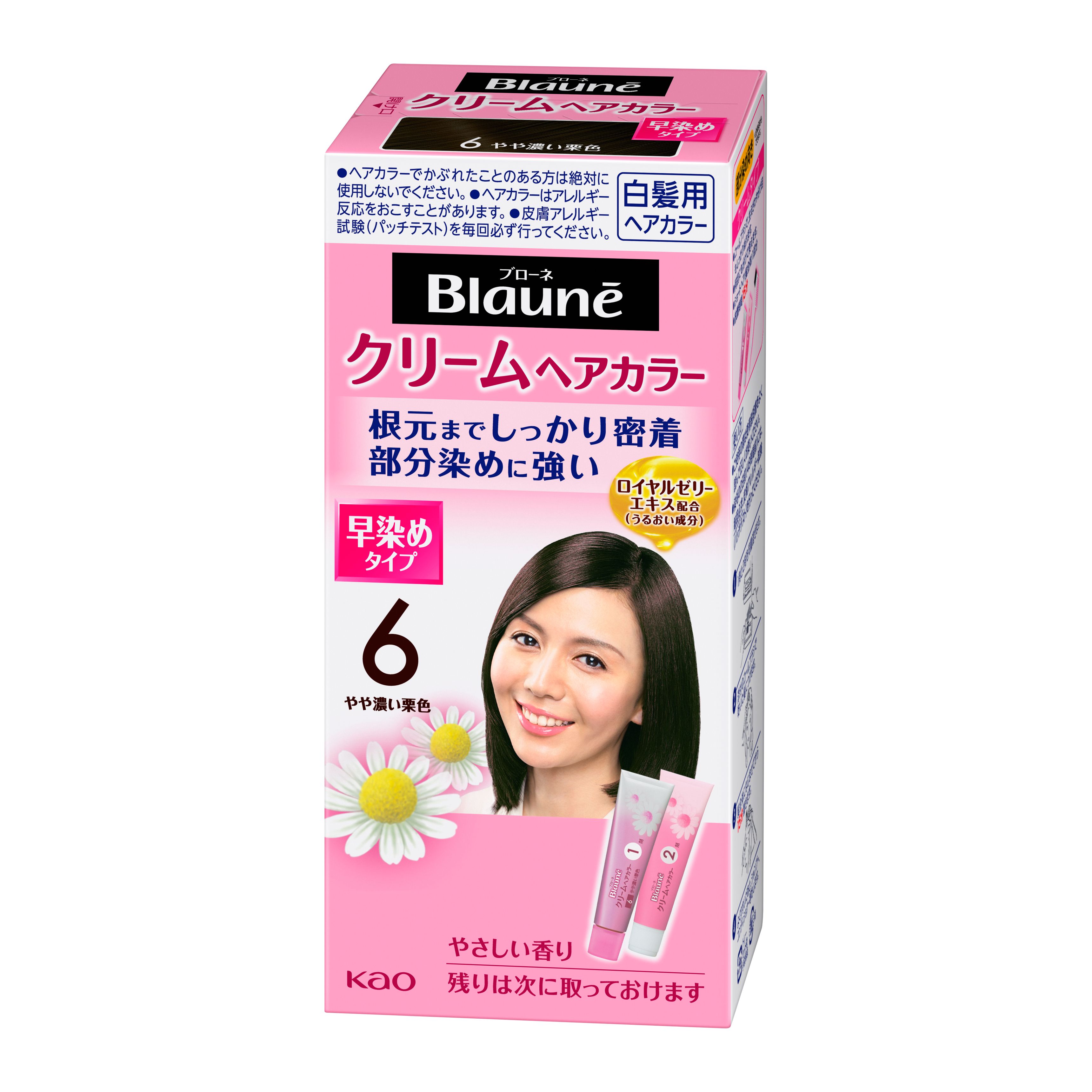 ブローネ クリームヘアカラー 6：やや濃い栗色 | 花王公式通販 【My 