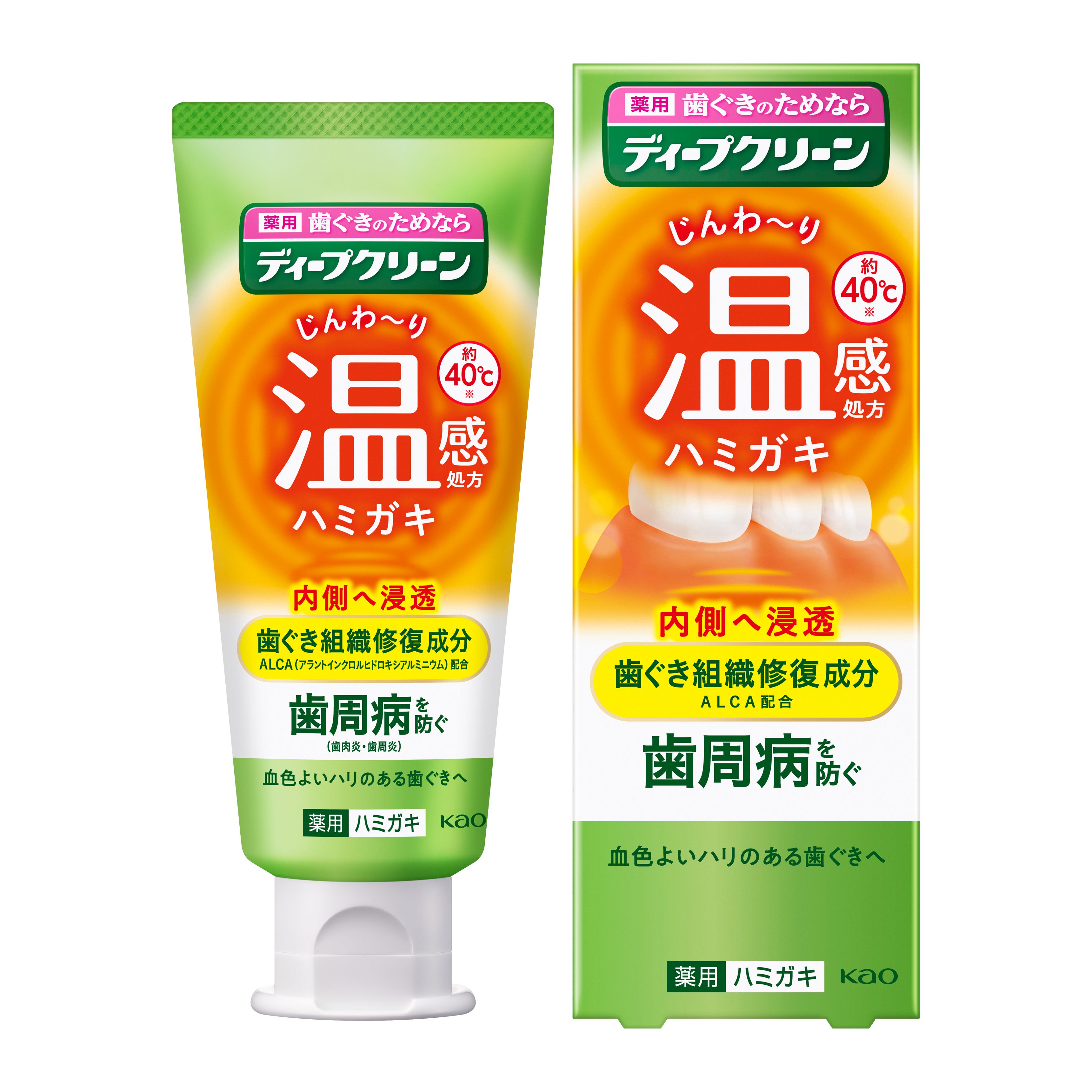 ディープクリーン 薬用温感ハミガキ 85g | 花王公式通販 【My Kao