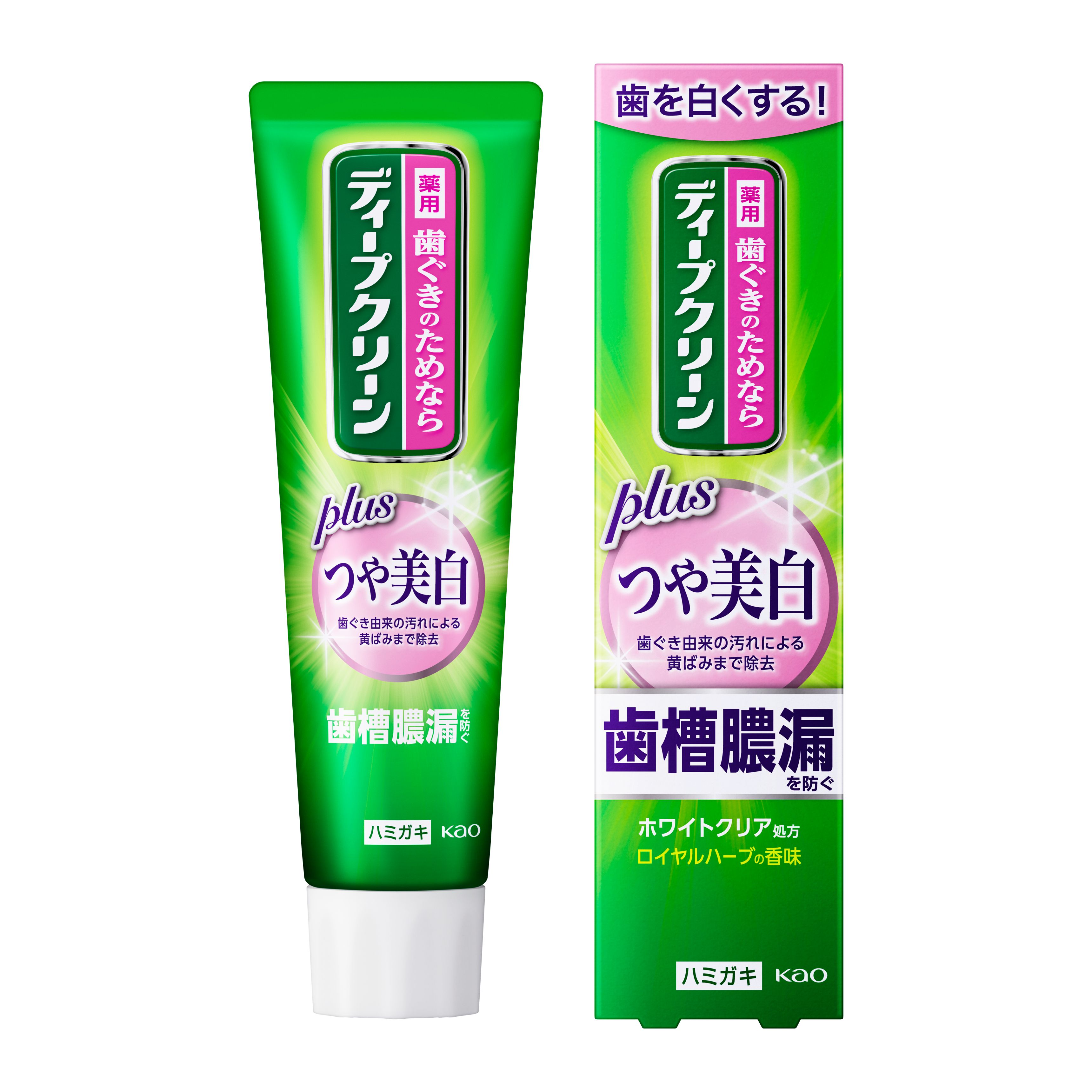 ディープクリーン 薬用ハミガキ つや美白 100g | 花王公式