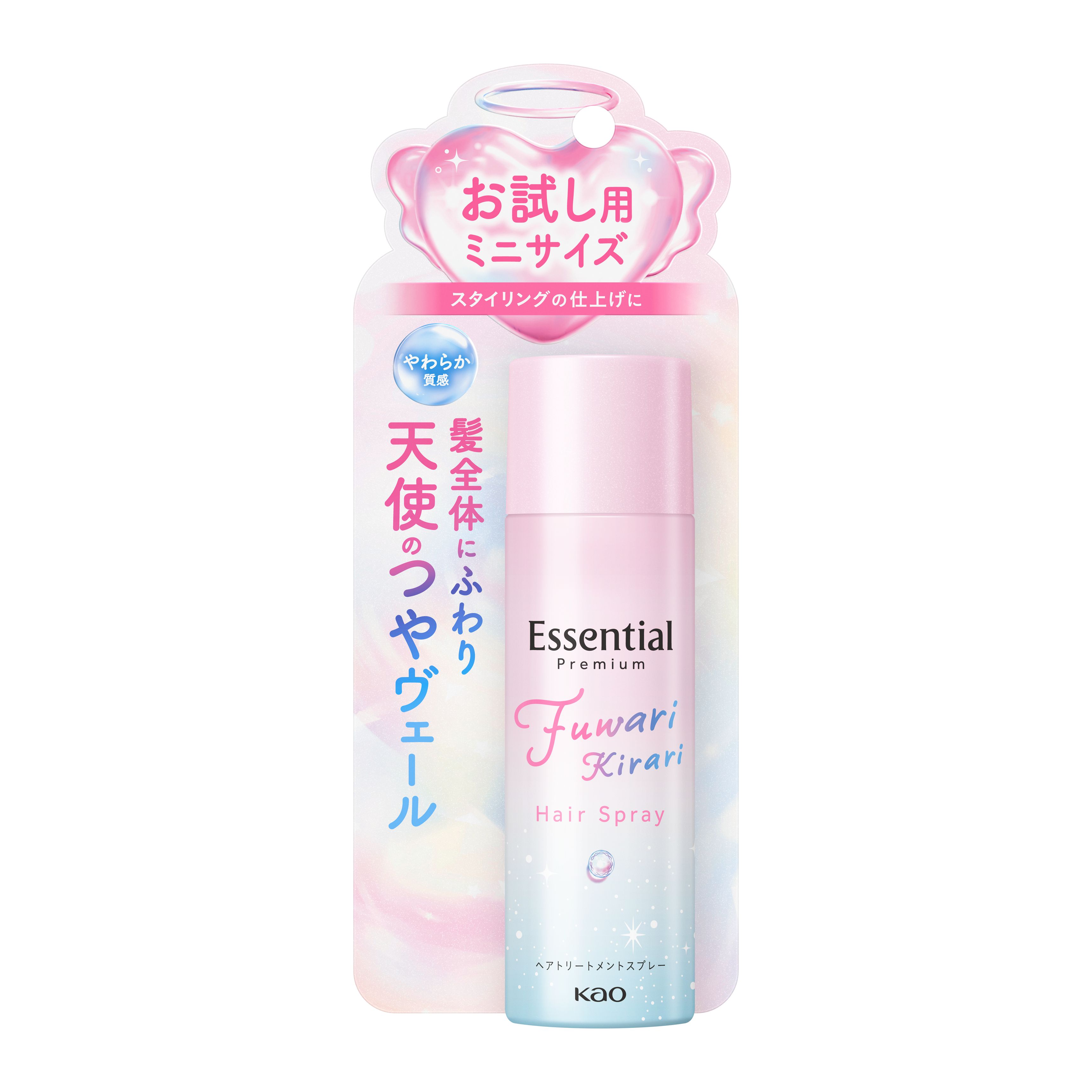 エッセンシャル プレミアム ふわりキラリスプレーミニ 40g | 花王