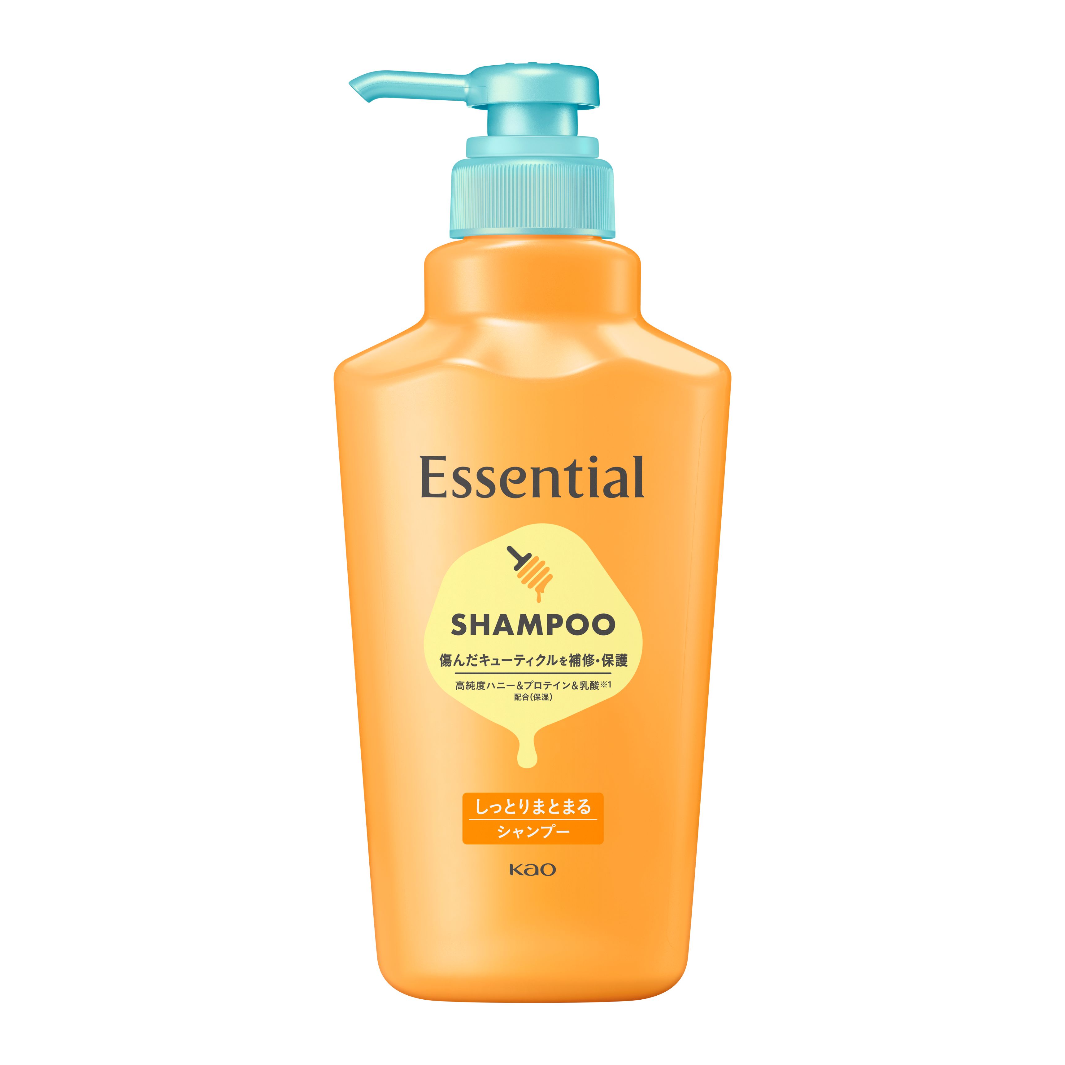 エッセンシャル しっとりまとまる シャンプー ポンプ 450ml
