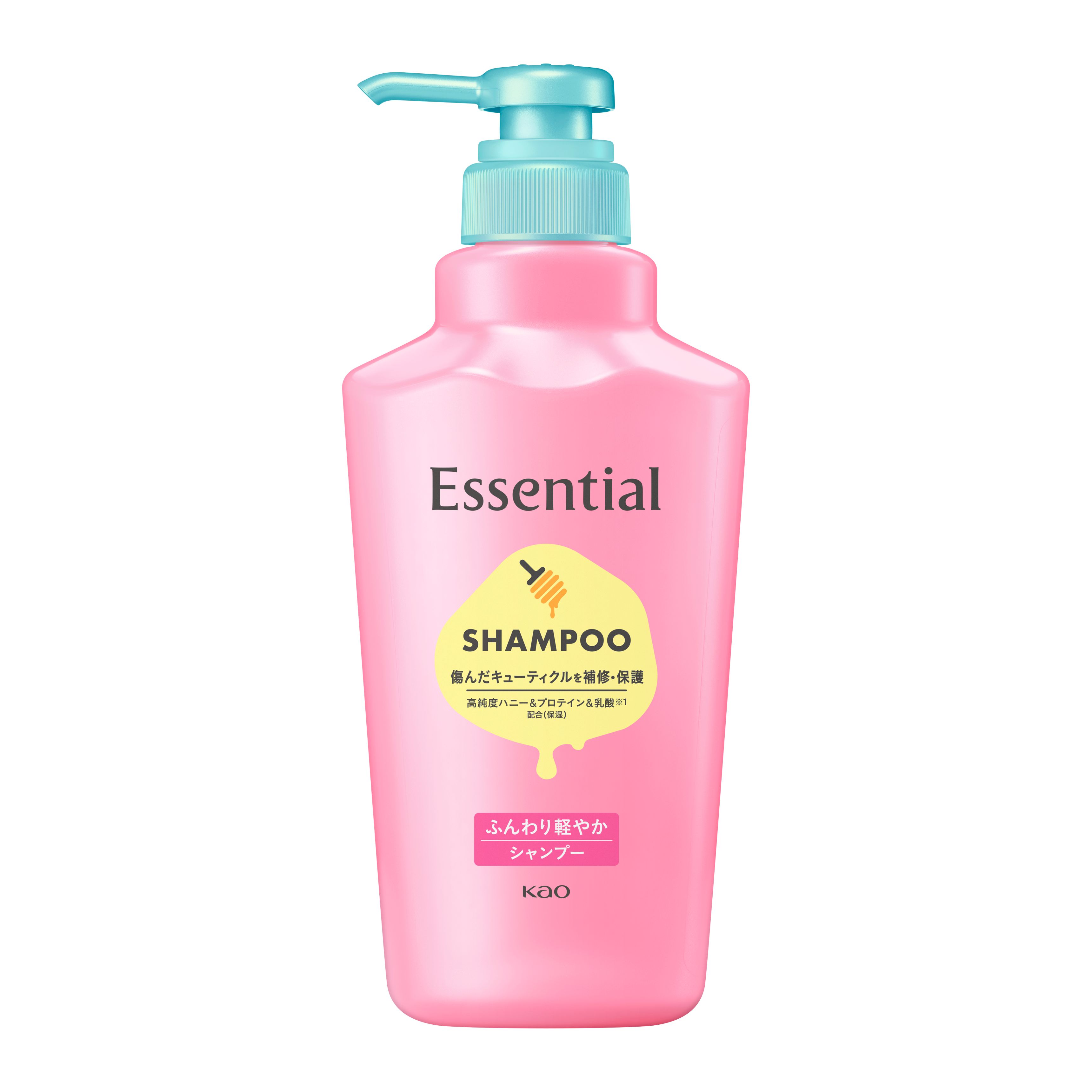 エッセンシャル ふんわり軽やか シャンプー ポンプ 450ml | 花王