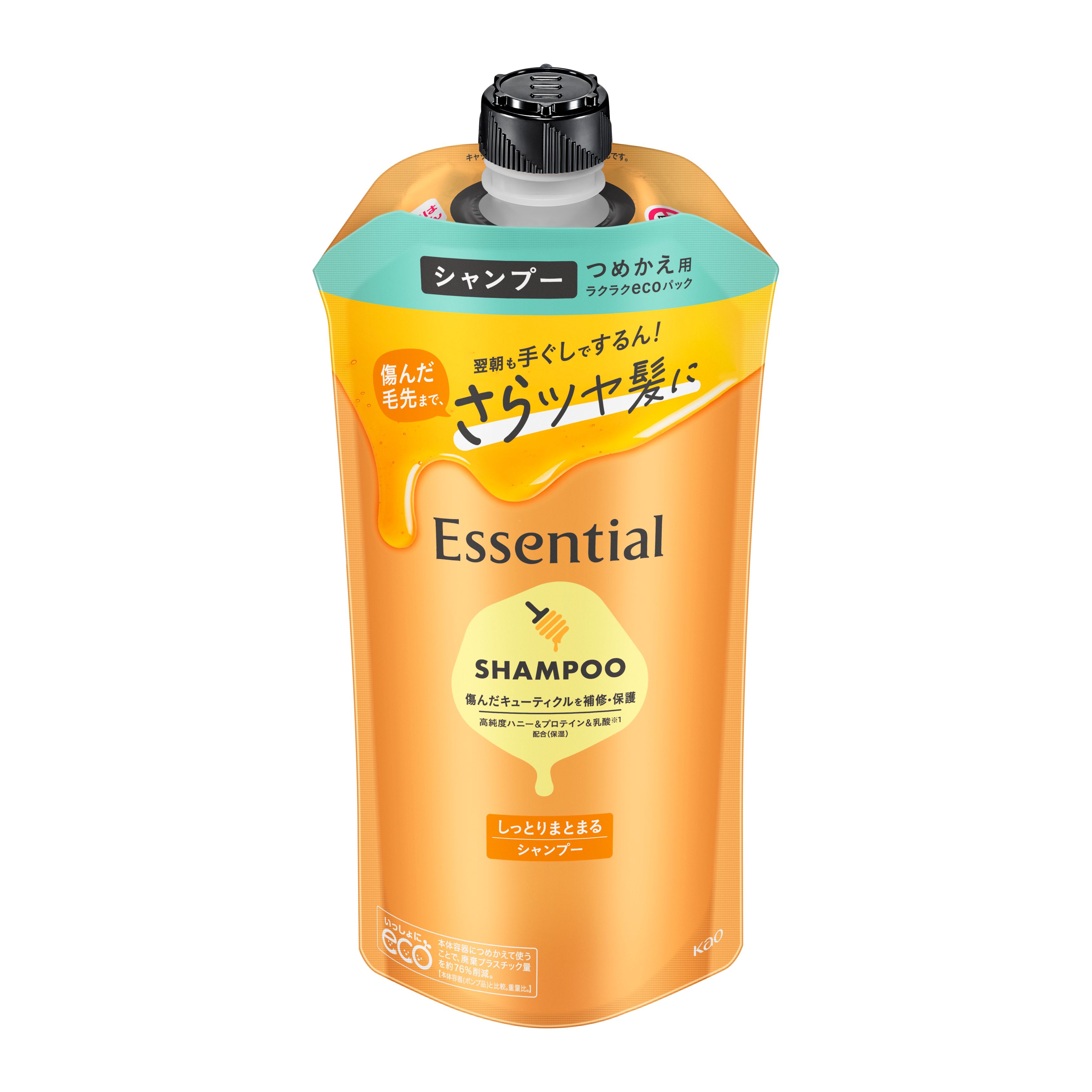 エッセンシャル しっとりまとまる シャンプー つめかえ用 300ml