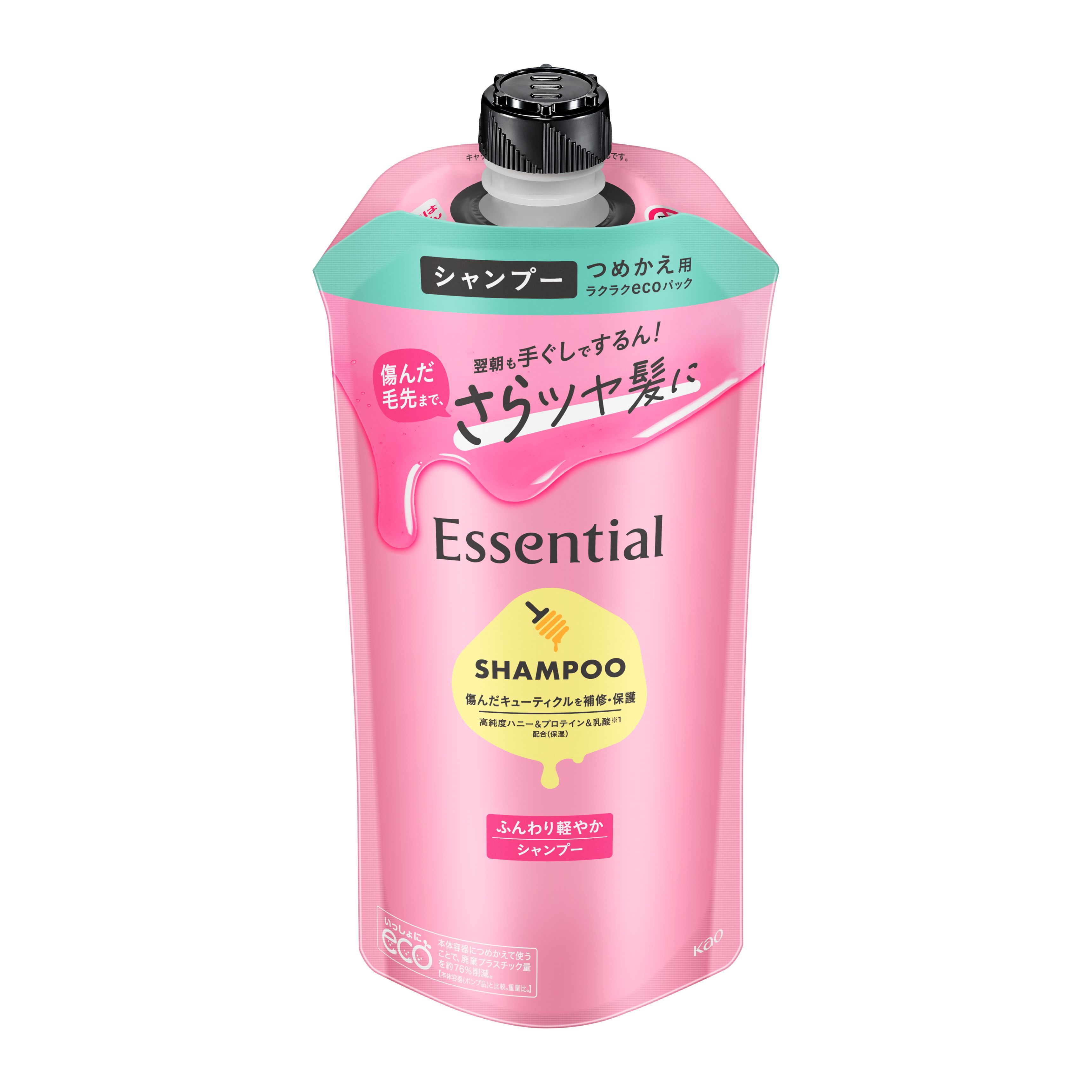 エッセンシャル ふんわり軽やか シャンプー つめかえ用 300ml