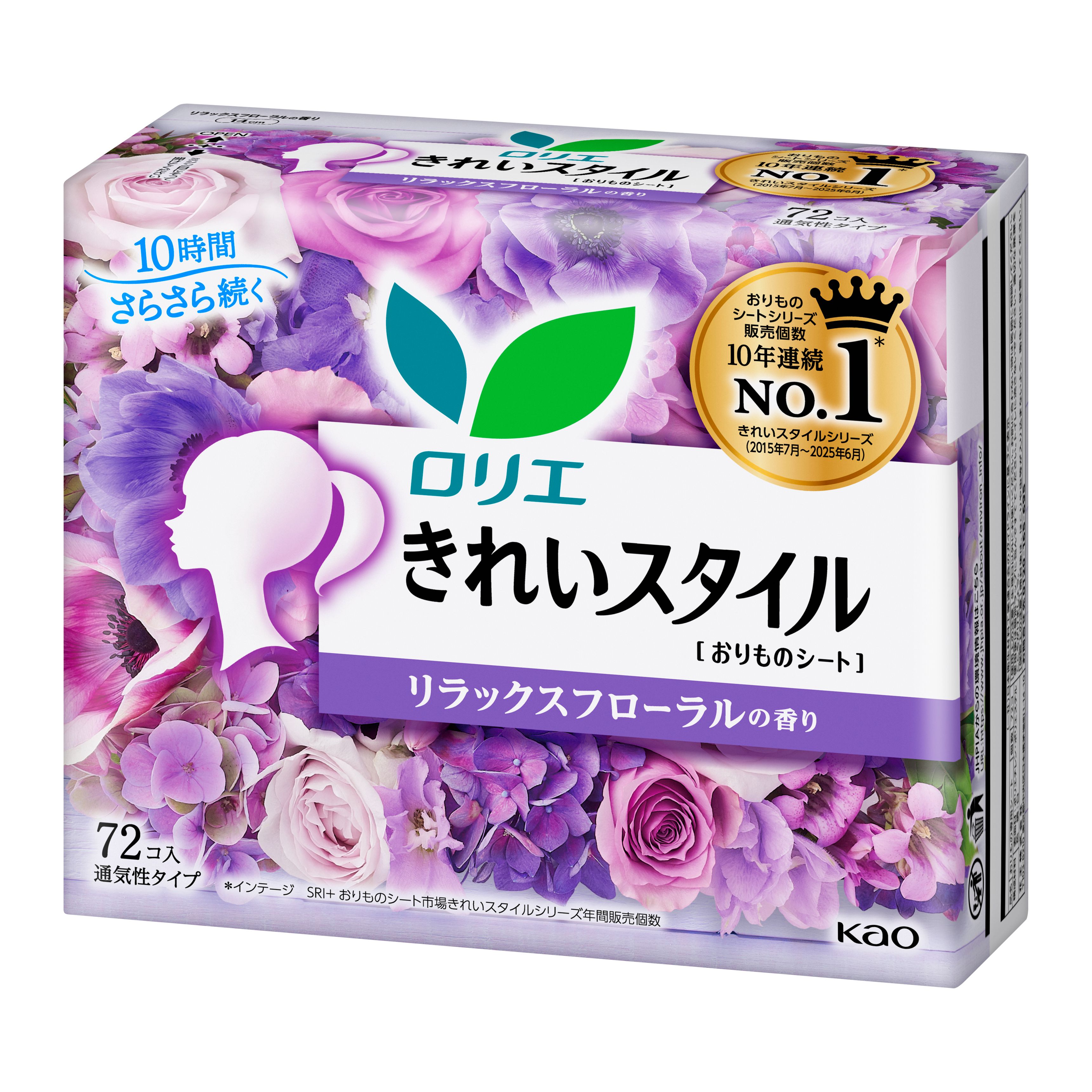 ロリエ きれいスタイル リラックスフローラルの香り 72コ入 | 花王