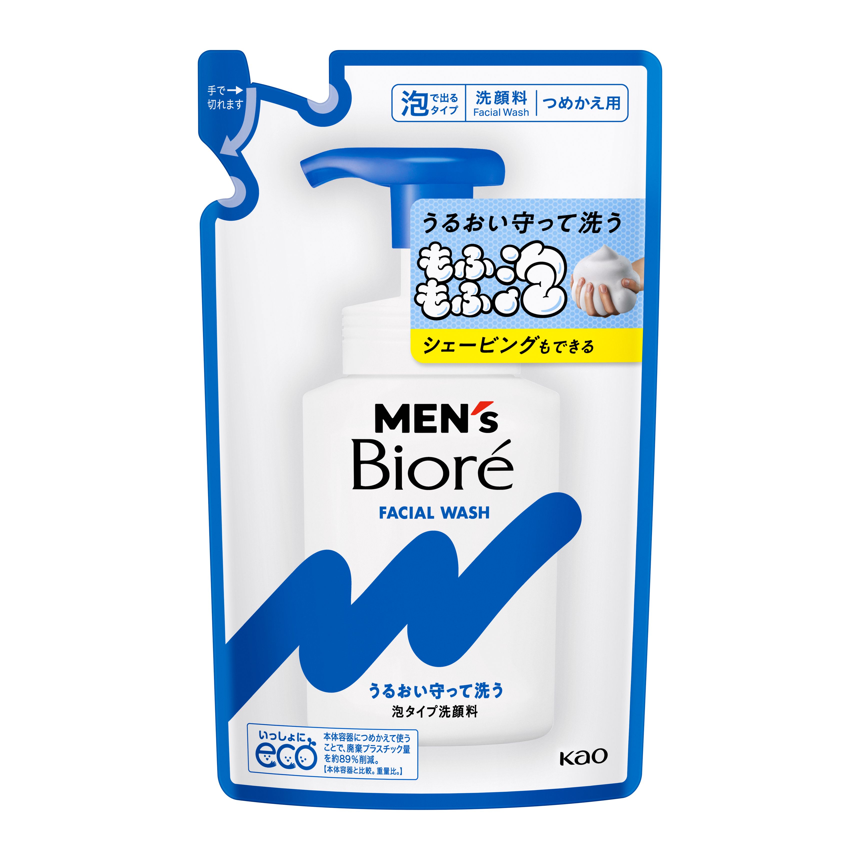 メンズビオレ 泡タイプ洗顔 つめかえ用 | 花王公式通販 【My Kao Mall】
