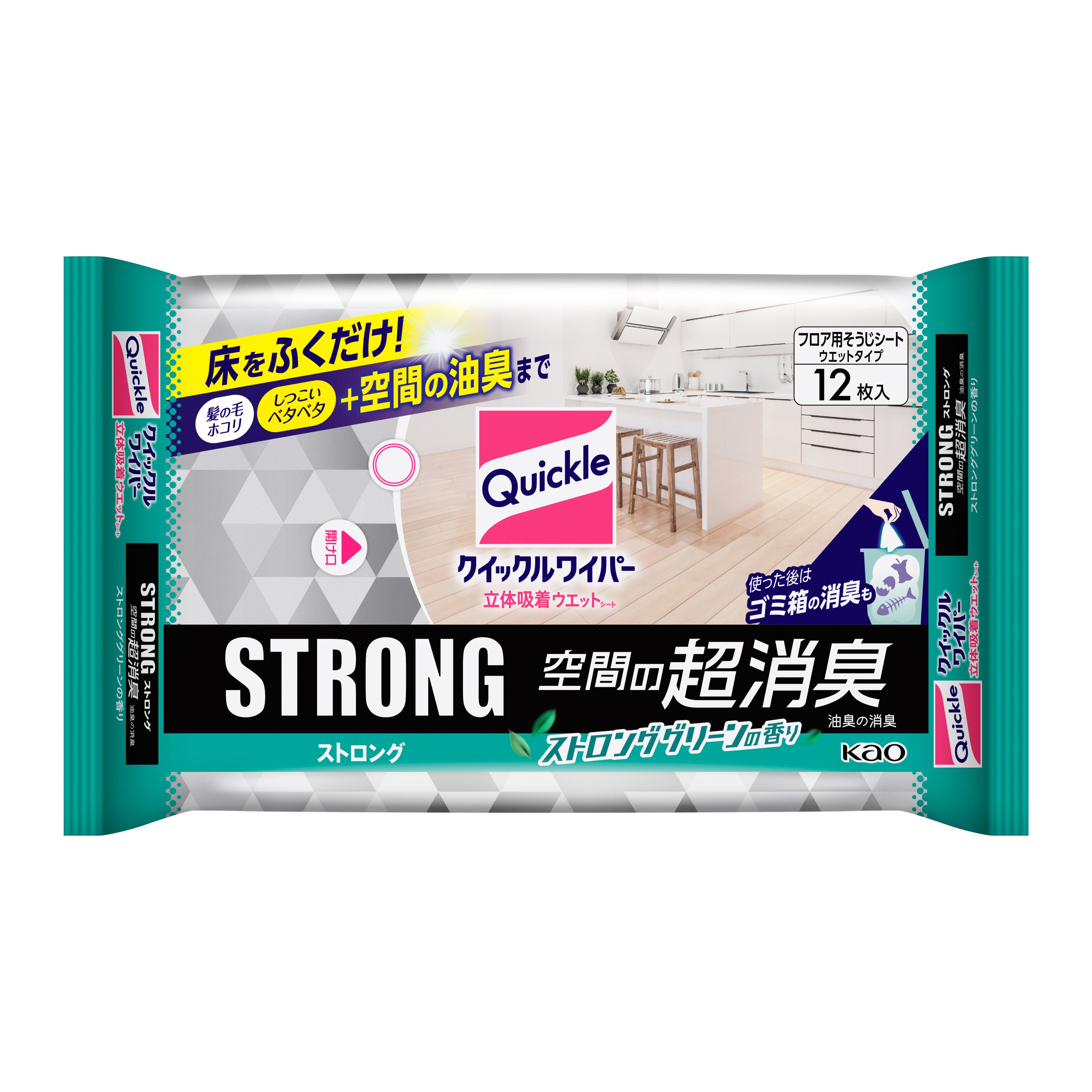 クイックル 布・カーペット用 ウエットぶきシート 8枚入 ×3 91hNptm6d+L.jpg_BO30,255,255,