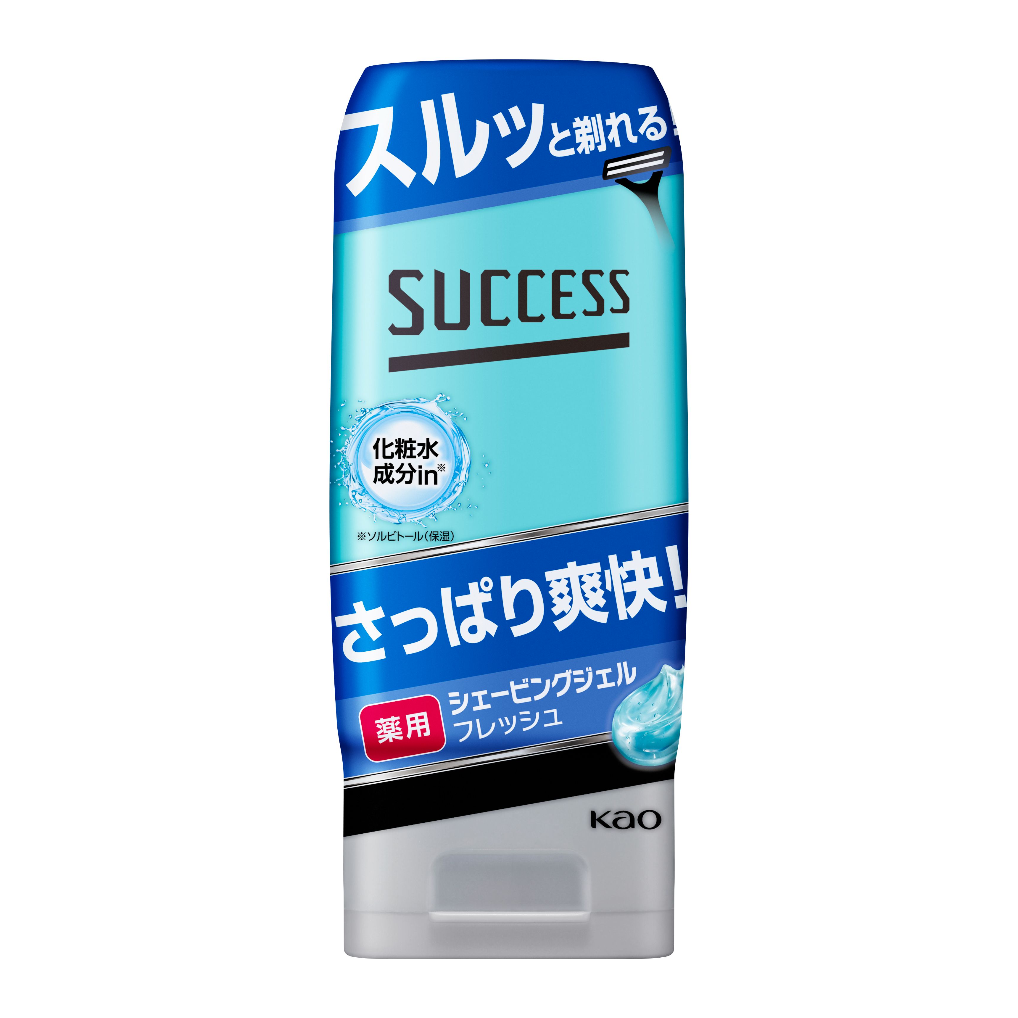 サクセス 薬用シェービングジェル フレッシュタイプ １８０ｇ | 花王