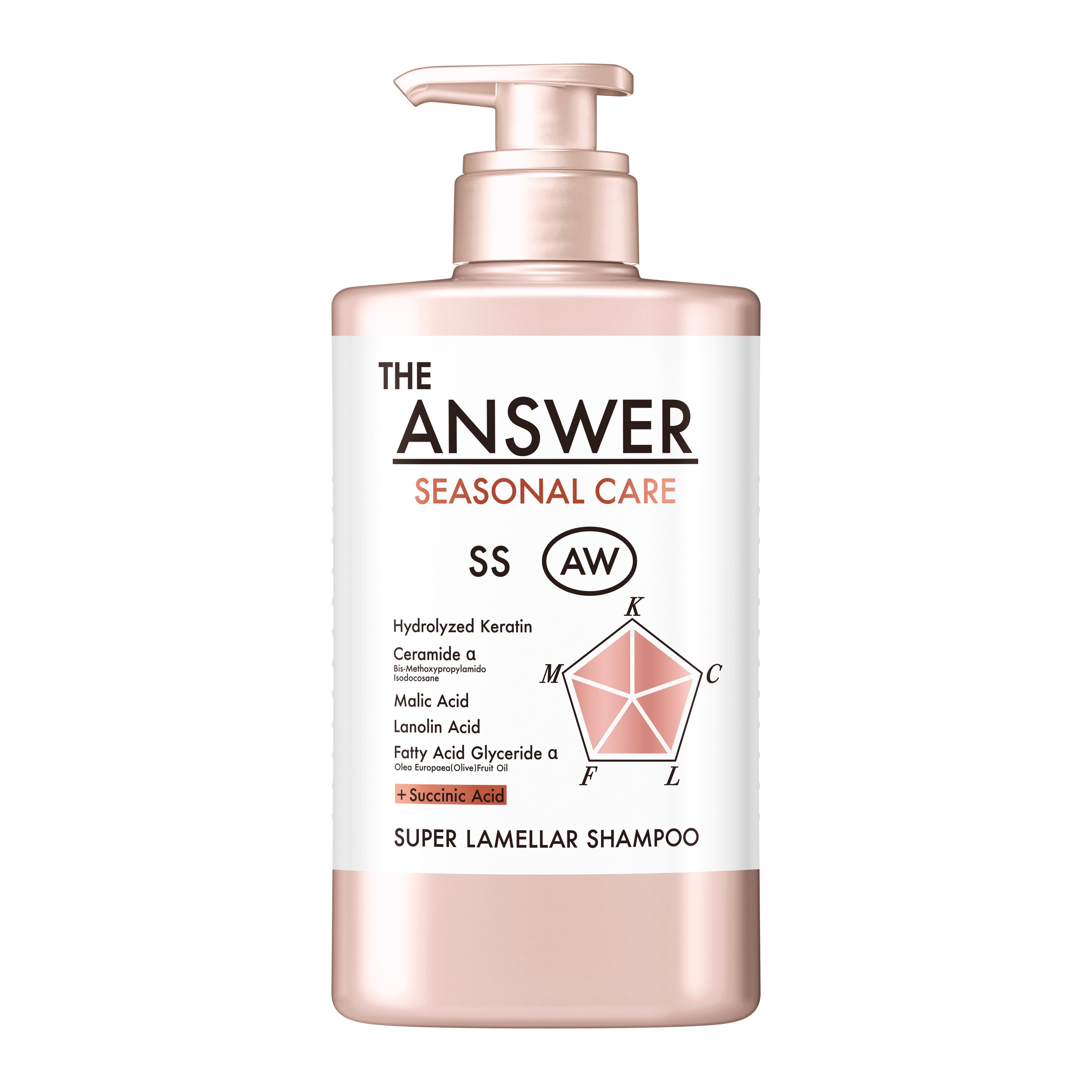 THE ANSWER シーズナルケア AW スーパーラメラシャンプー